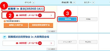 イベントリスト